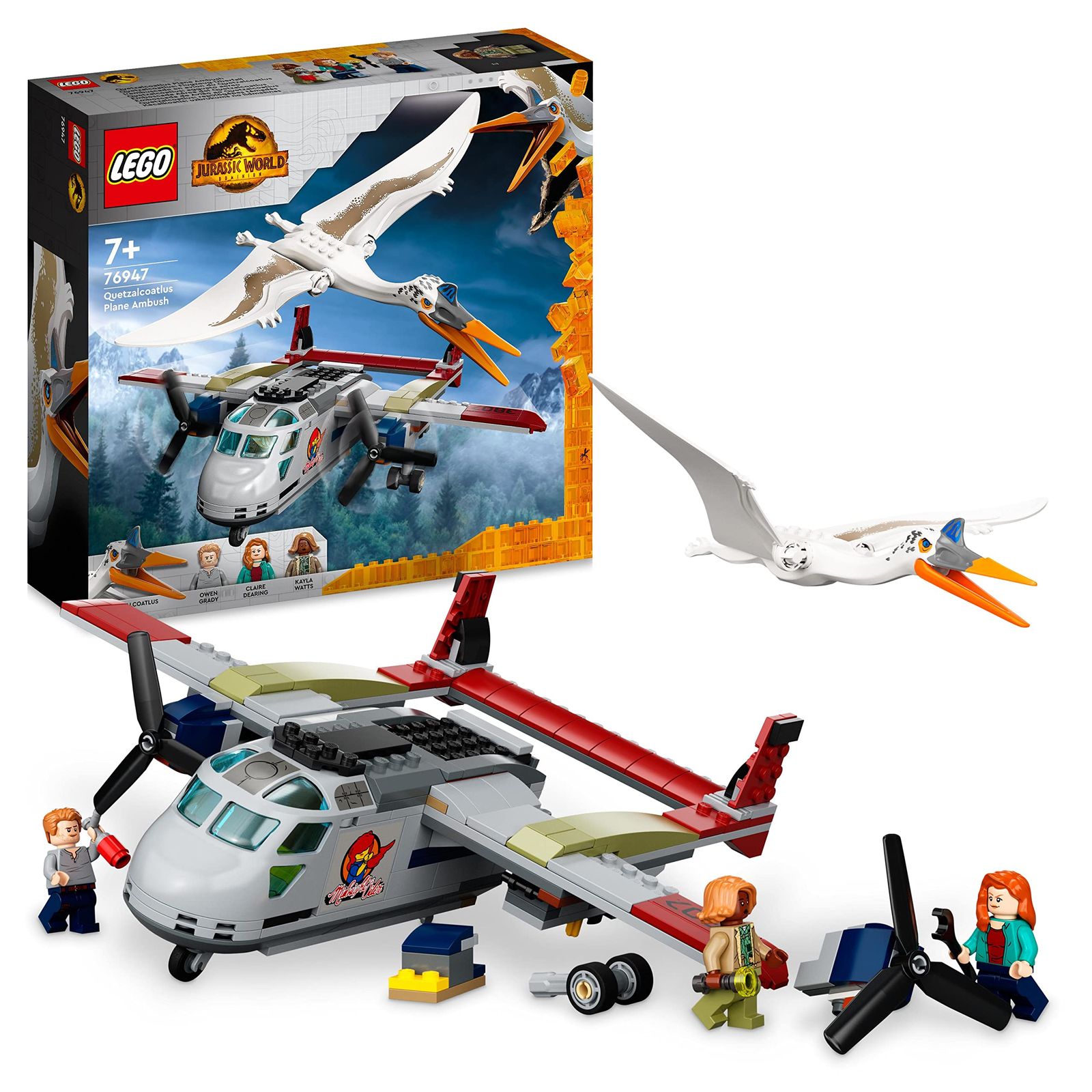 レゴ(LEGO) ジュラシック・ワールド ケツァルコアトルスの来襲 76947 おもちゃ ブロック プレゼント 飛行機 ひこうき 恐竜 きょうりゅう 男の子 女の子 7歳以上 [ケツァルコアトルスの来襲]