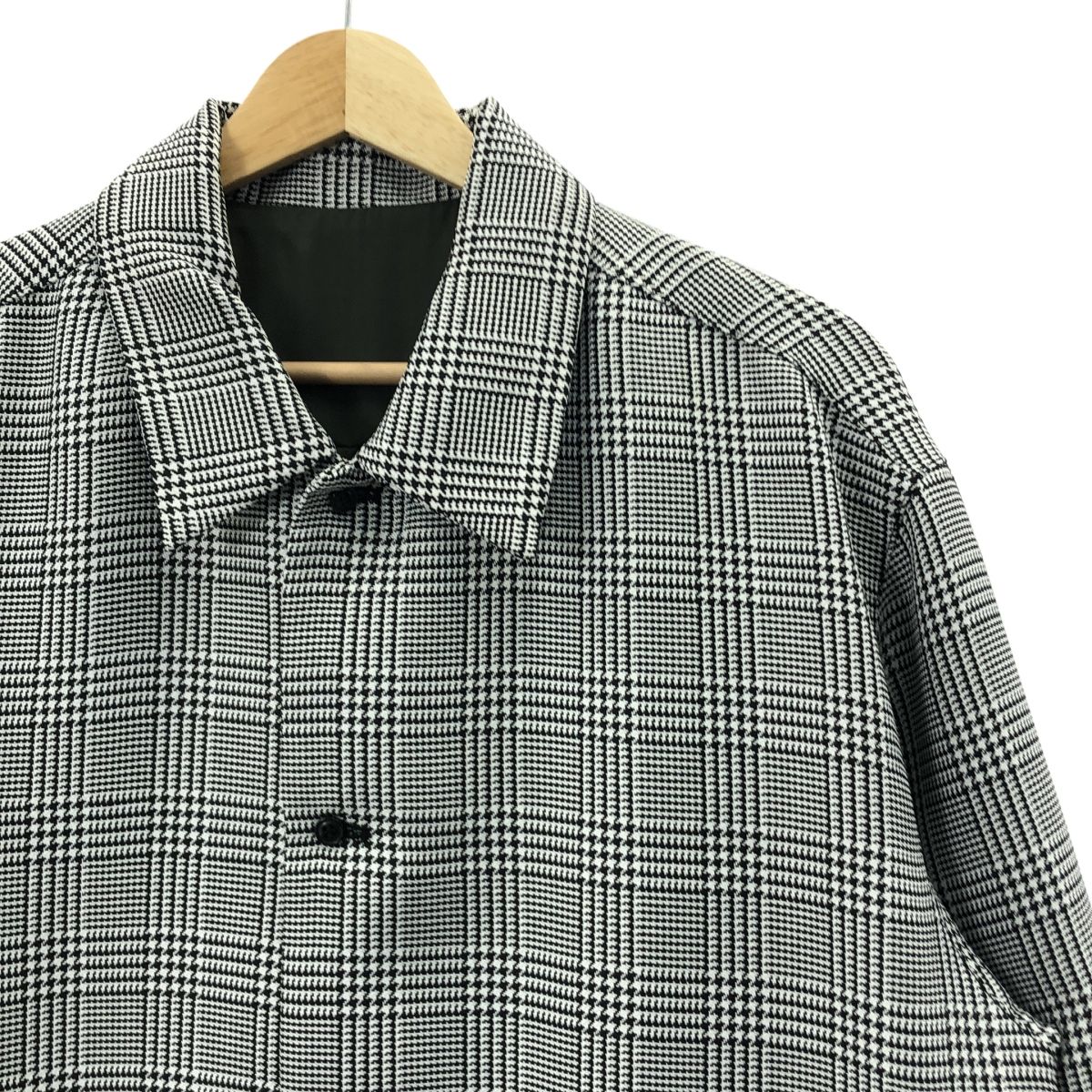 N.HOOLYWOOD アメリ AMERI CHECK SHIRT JACKET 美品】 AMERI / アメリ | × N.HOOLYWOOD / エヌハリウッド CHECK