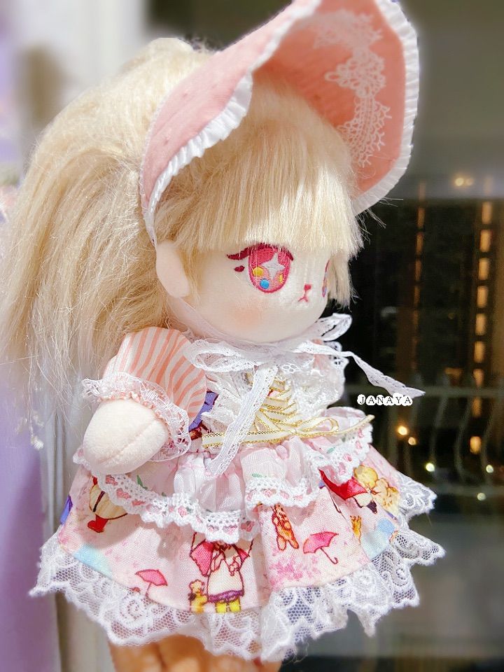 JANAYA ハンドメイド 20cmぬいぐるみ服 ワンピース2枚セット 翌日発送