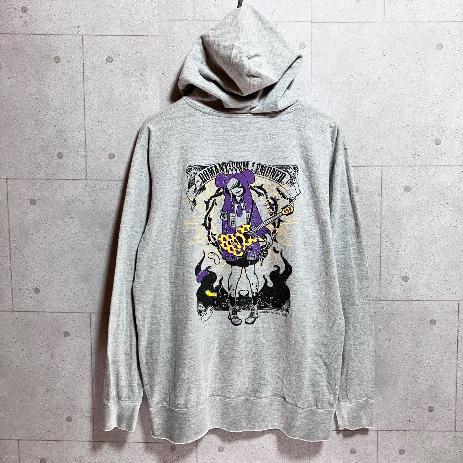 LEMONED ジップアップジャケット グレー