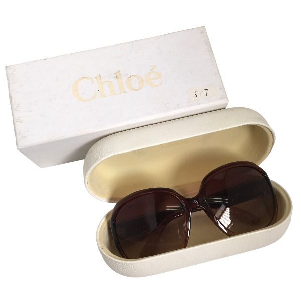 みちゃ Chloé サングラス CL2227 CO2-135 クロエ CL2227 CO2-135 サングラス Chloe ブラウン - メルカリ
