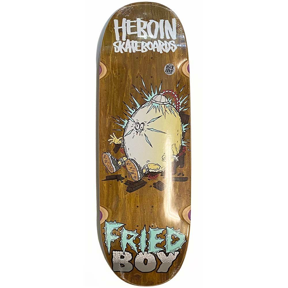 2025SUMMER 10.4 HEROIN ヘロイン FRIED BOY DECK デッキ クルーザーにも スケートボード|スケボー|SKATEBOARD