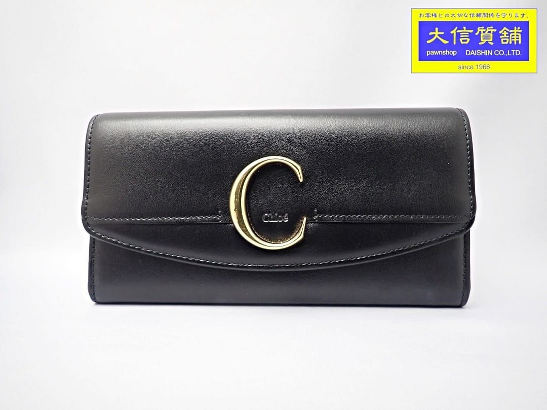 CHLOE クロエシー ロングウォレット 長財布 CHC19SP055A37001 chloé c