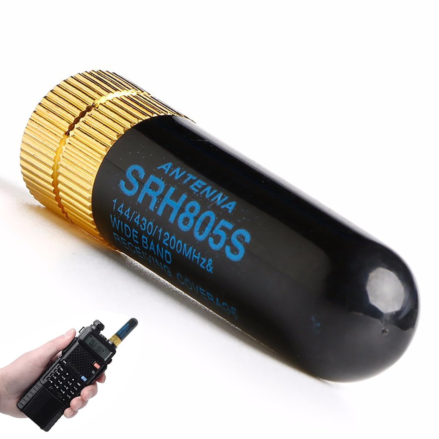 アンテナ　SRH805S 再出品の前　購入不可 驚きのSWR実測値と粗悪な作り、600円で買った第一電波工業製
