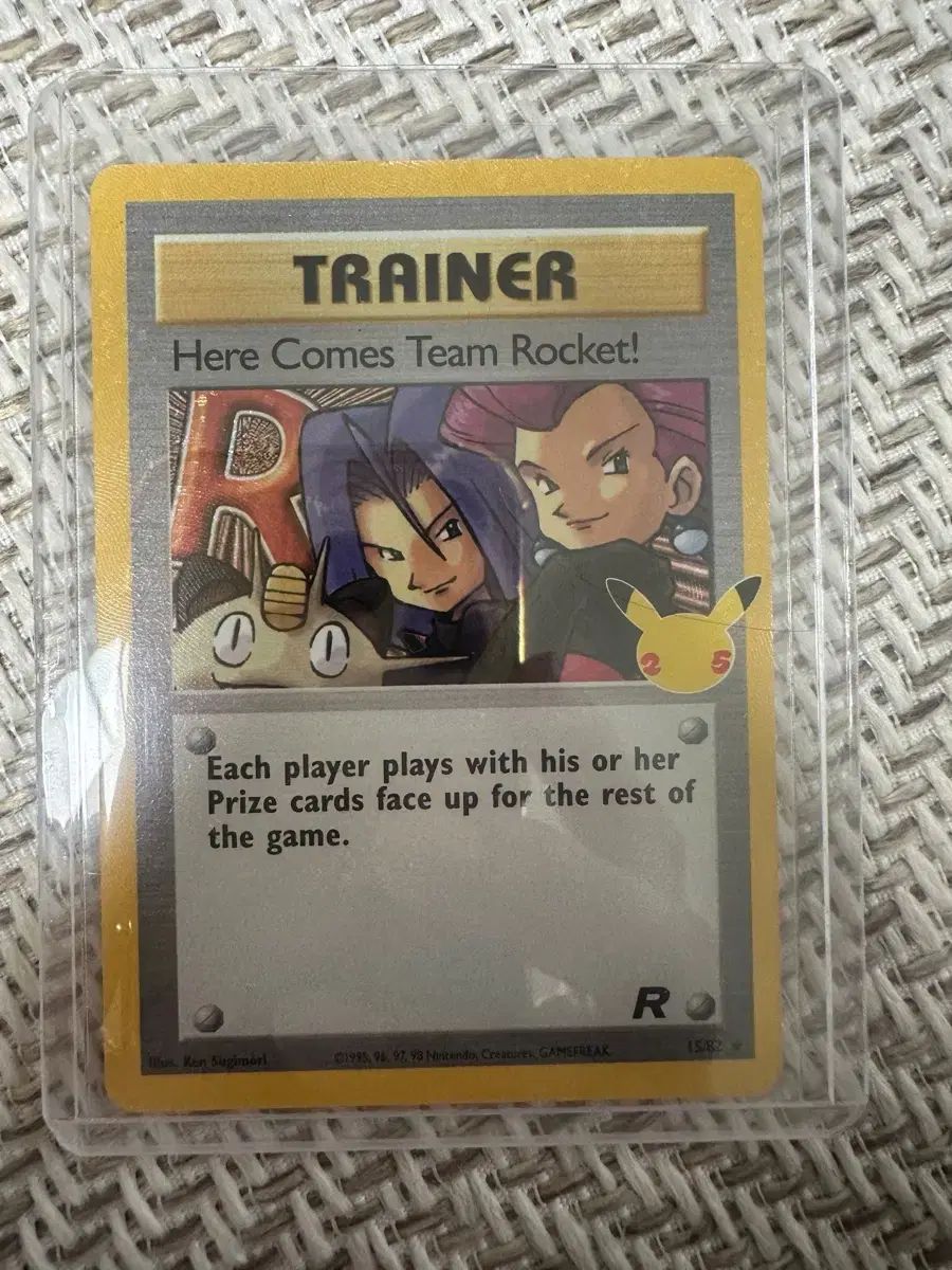 ポケモンカード 北米ロケットチーム 25 記念日プロモーション