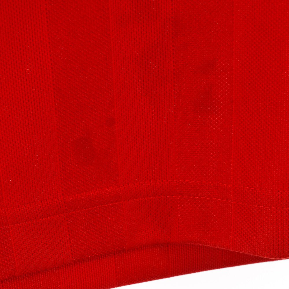 BALENCIAGA バレンシアガ 23SS×adidas Soccer Oversize-fit sporty stripe jersey アディダス オーバーサイズ ゲームシャツ レッド 723663 TNV13