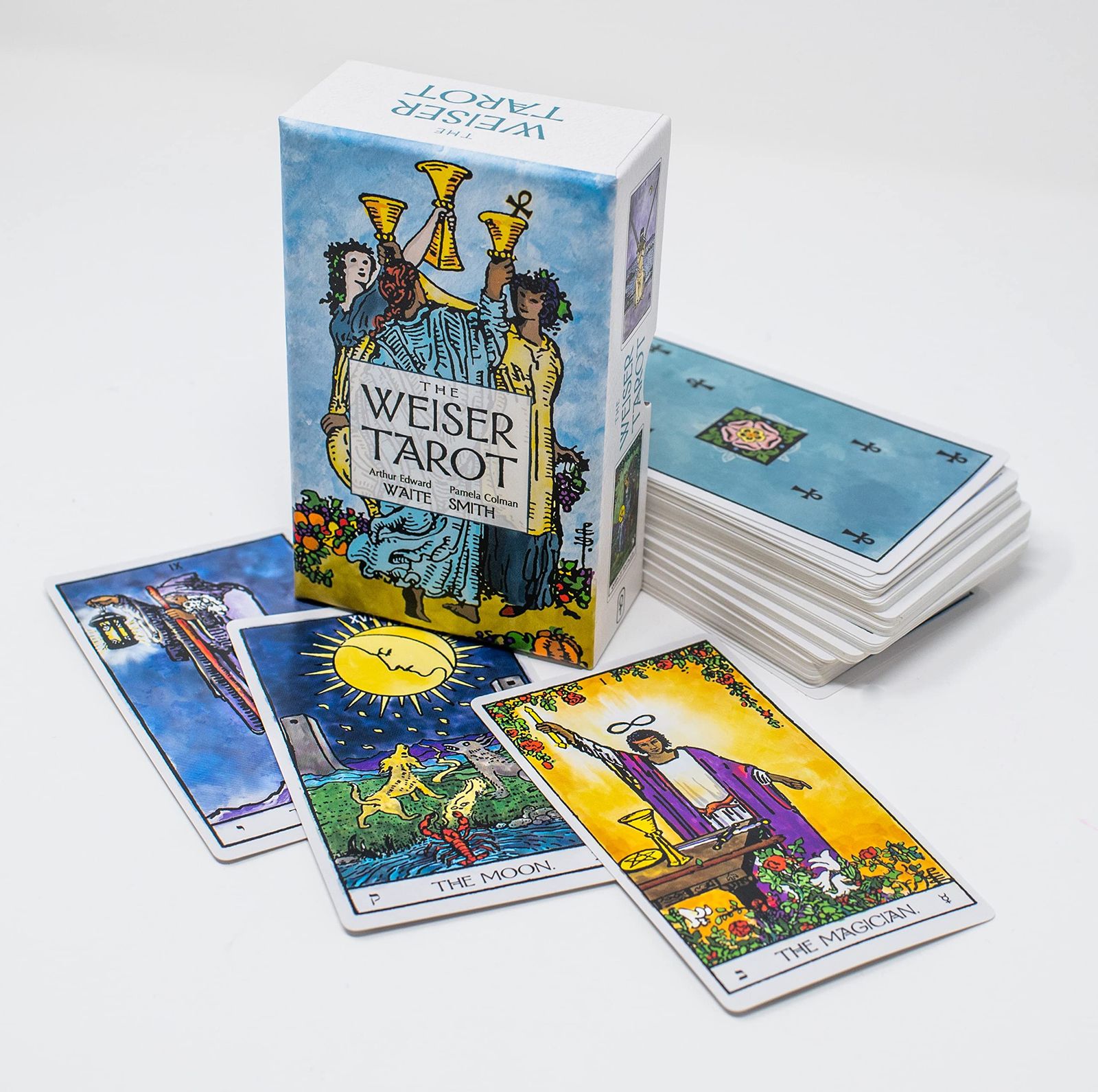 The Weiser Tarot: A New Edition of the Classic 1909 Smith-waite Deck 78-card Deck With 64-page Guidebook (The Weiser Tarot Collec 