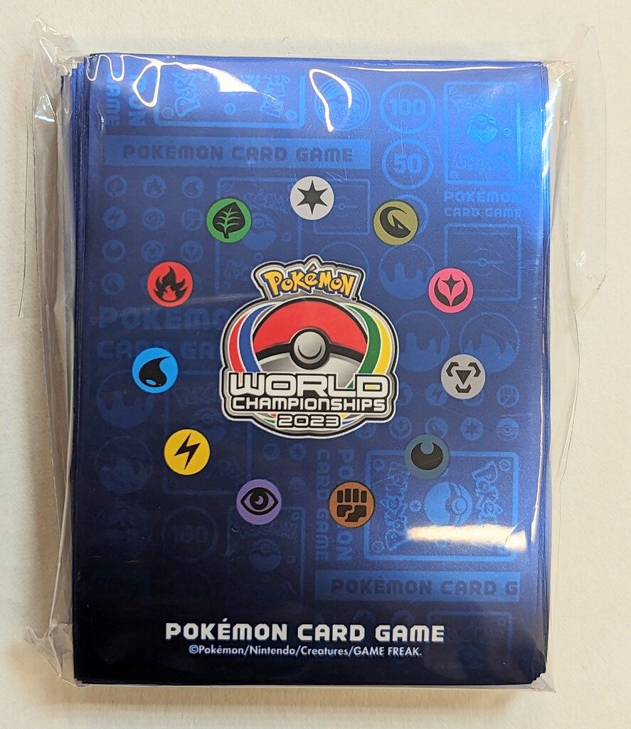 ポケモンカードゲーム wcs2023 スリーブ デッキシールド デッキシールド『WCS2023(ニャオハ＆ホゲータ＆クワッス)※』64枚