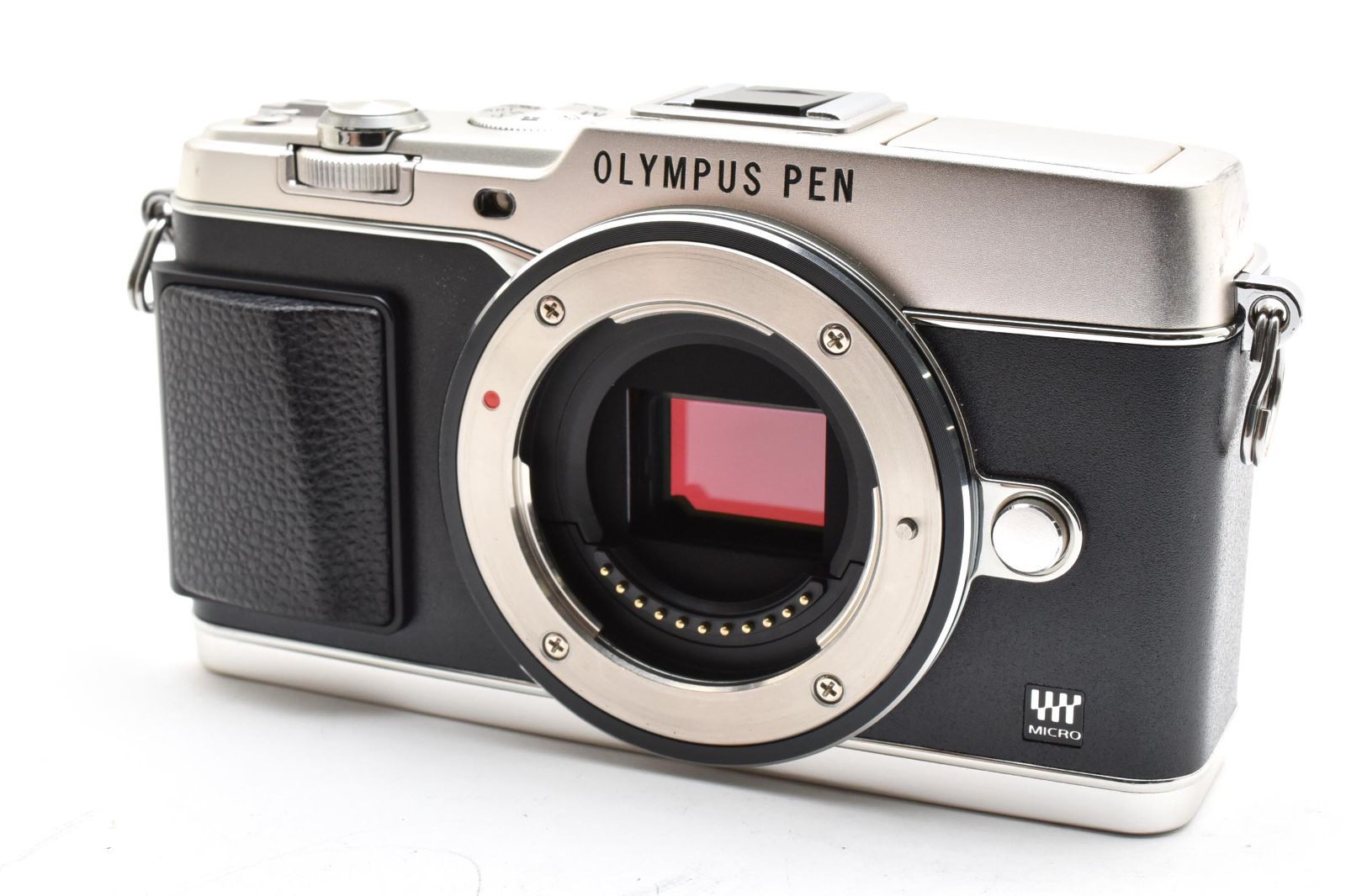 ショット数4 417枚 オリンパス OLYMPUS PEN E-P5 ボディ シルバー LL258 4705