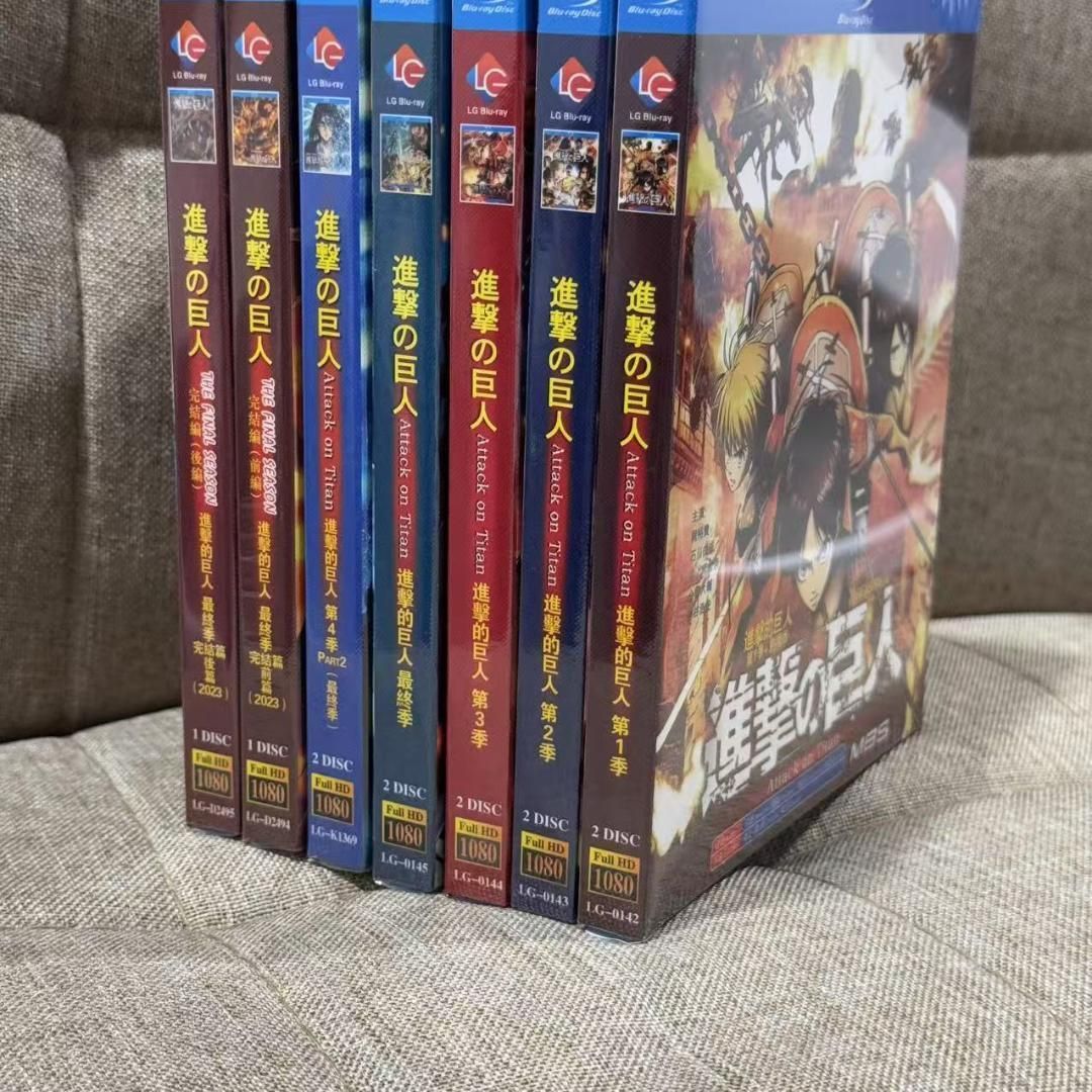 進撃の巨人 Dvd 全巻 進撃の巨人」The Final Season Part 2のBD