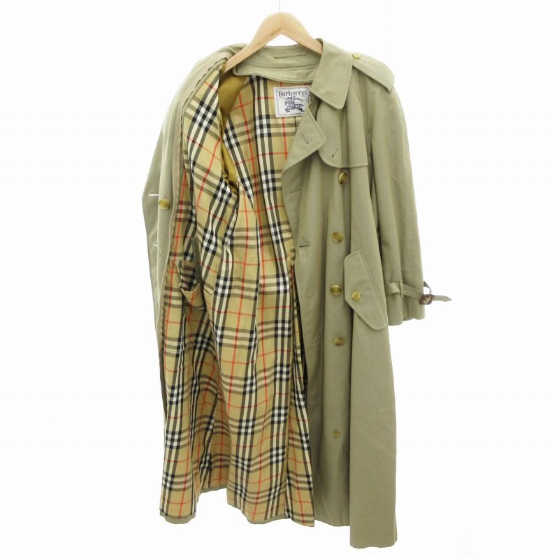 Burberrys トレンチコート 90s ノバチェック バーバリーズ Burberrys ヴィンテージ 90s 白タグ トレンチ