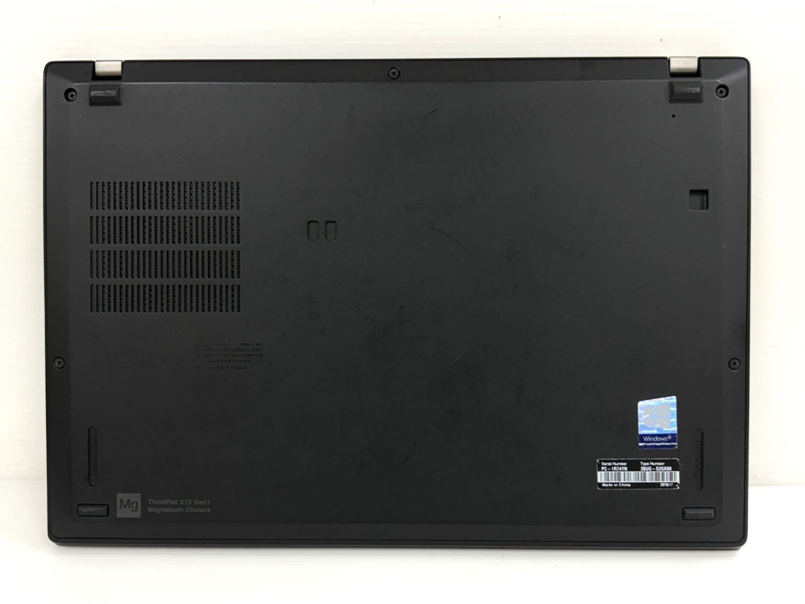 良品 バッテリー良好】Lenovo ThinkPad X13 Gen1 20UGS2GK00 良品 バッテリー良好】Lenovo ThinkPad X13 Gen1 20UGS2GK00