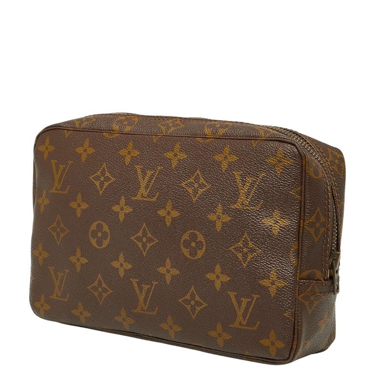 ルイ ヴィトン モノグラム トゥルース トワレット23 セカンドバッグ クラッチバッグ M47524 ブラウン PVC レザー レディース LOUIS VUITTON 1-0232822