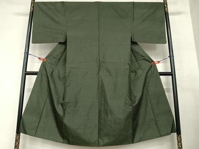 平和屋着物●男性 本場大島紬 アンサンブル 100亀甲 総詰め 正絹 ♥ AABA8825zg