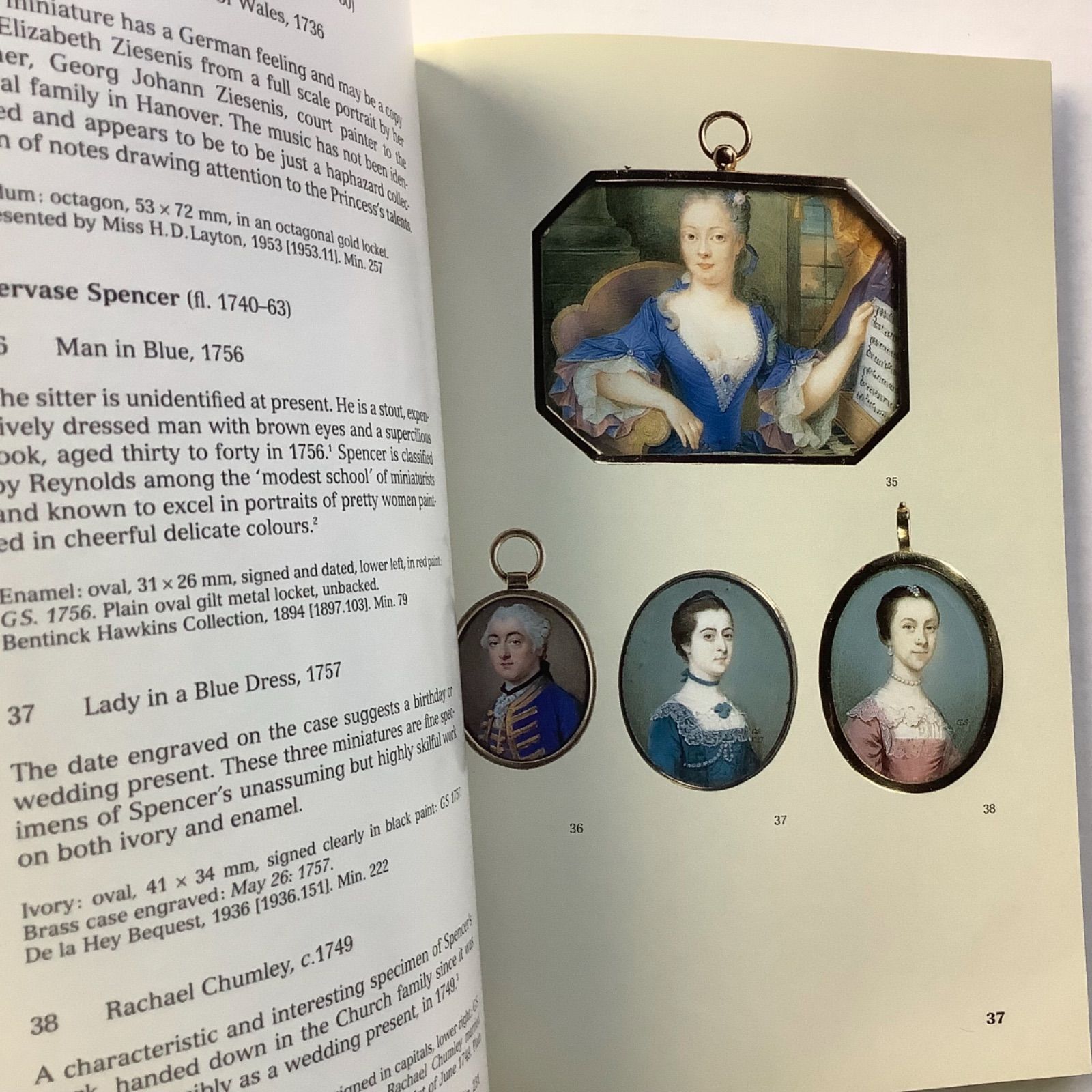 ペインティング MINIATURES17世紀ミニアチュール細密肖像画