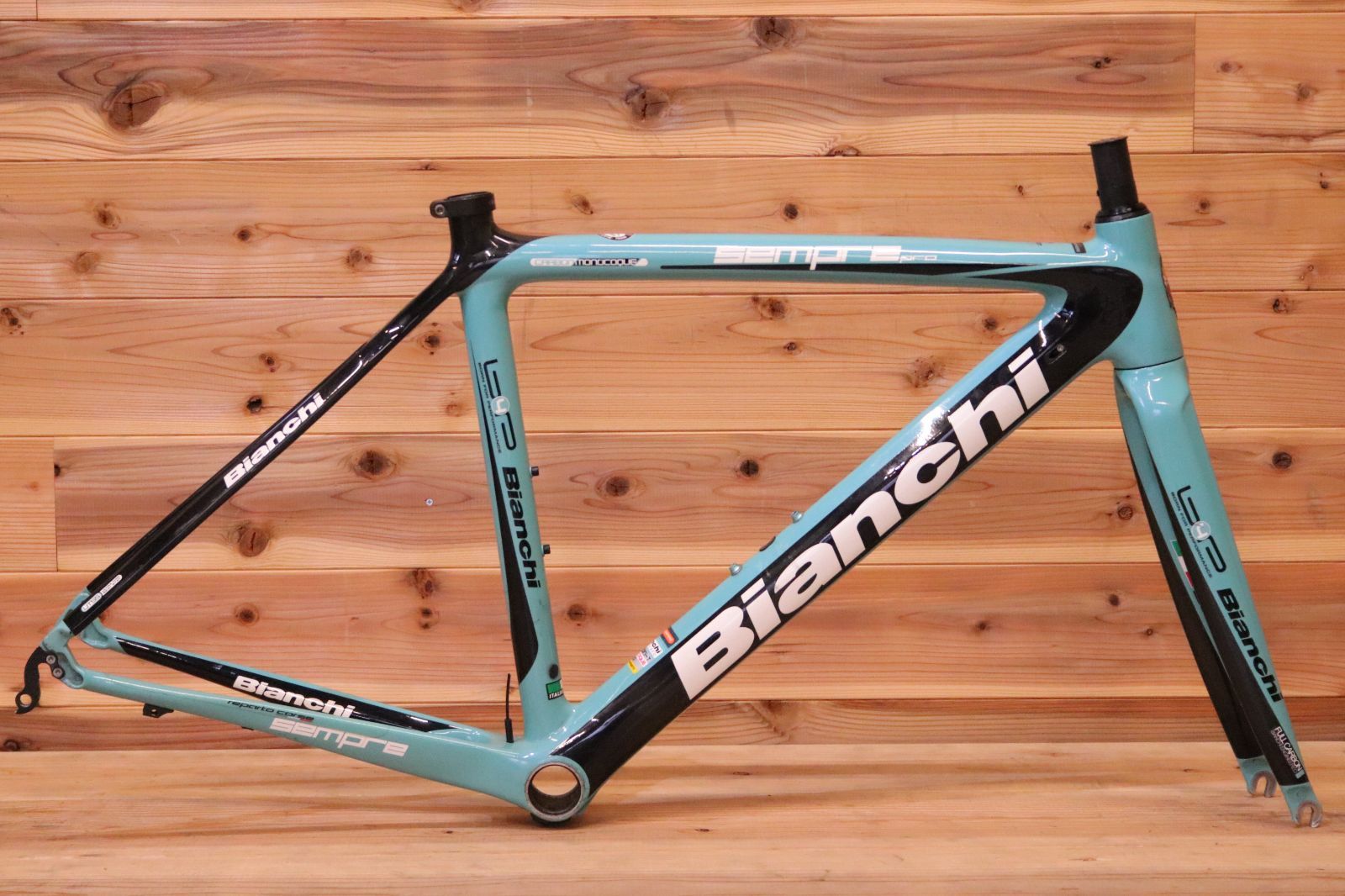 ビアンキ BIANCHI センプレ SEMPRE PRO 2013 50サイズ カーボン ロードバイク フレームセット 広島店