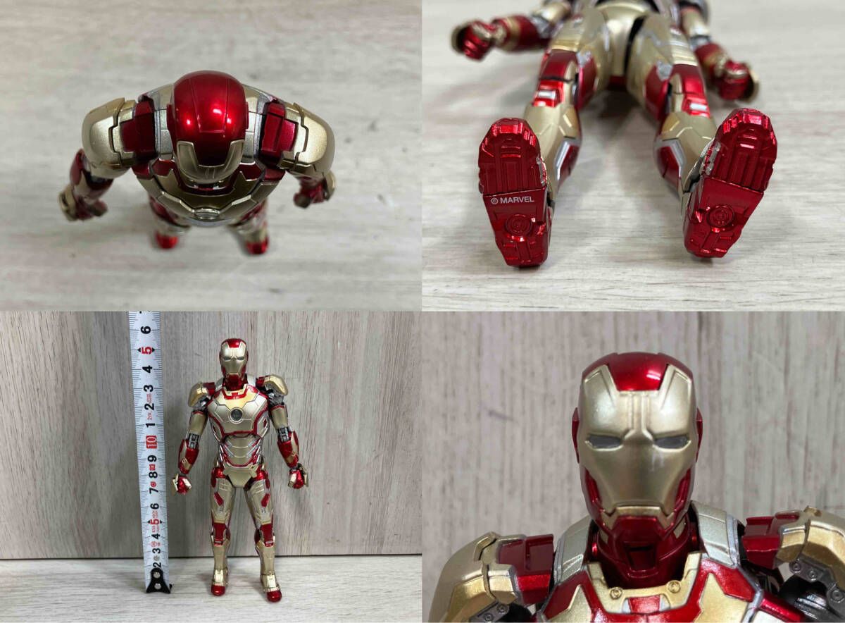 ジャンク】 スーパーアロイ 1/12 コレクティブルフィギュアシリーズ アイアンマン・マーク42 ムービー・マスターピース  ＤＩＥＣＡＳＴ】『アイアンマン３』１／６スケールフィギュア アイアンマン・マーク４２ | 株式会社ホットトイズジャパン