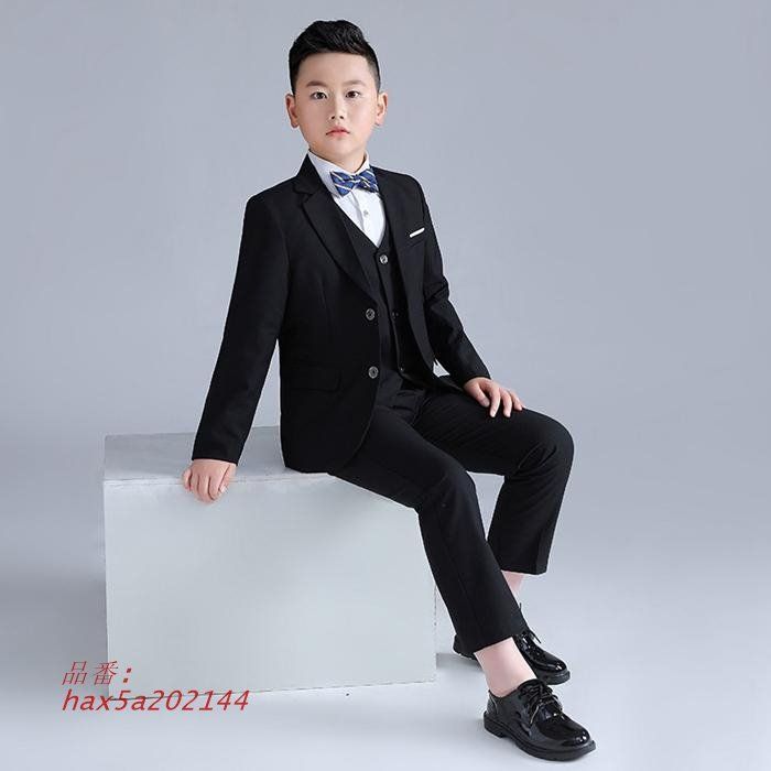 子供スーツ 5点セット フォーマル スーツ キッズ 男の子 発表会 入学式 こども 子供服フォーマルスーツ キッズスーツ スーツ 入園式 hax5a202144