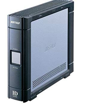 【中古】BUFFALO TurboUSB機能/省電力モード搭載 USB2.0用 外付けHDD 1TB HD-HES1.0TU2 6g7v4d0