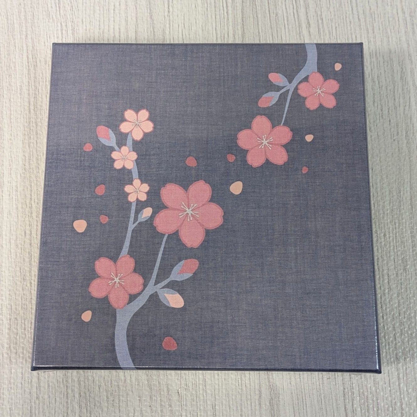 MOLESKINE 版 ノート モレスキン 藍色カバー 淡いピンク 桜柄 2冊 鉛筆 ギフトセット