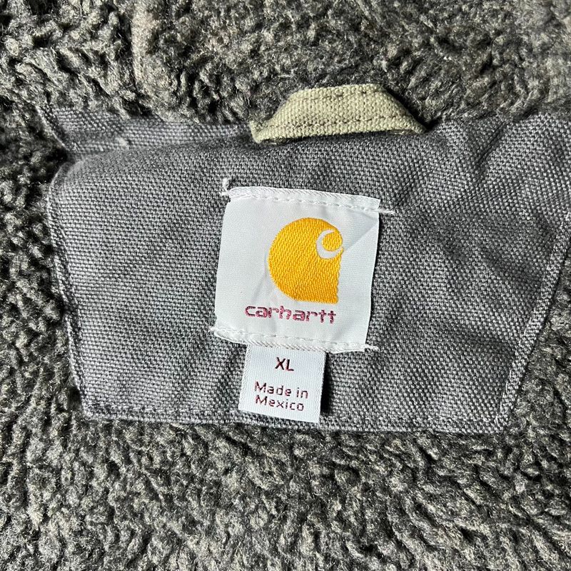 Carhartt ボア ライナー コットン ダック パーカー ベスト XL