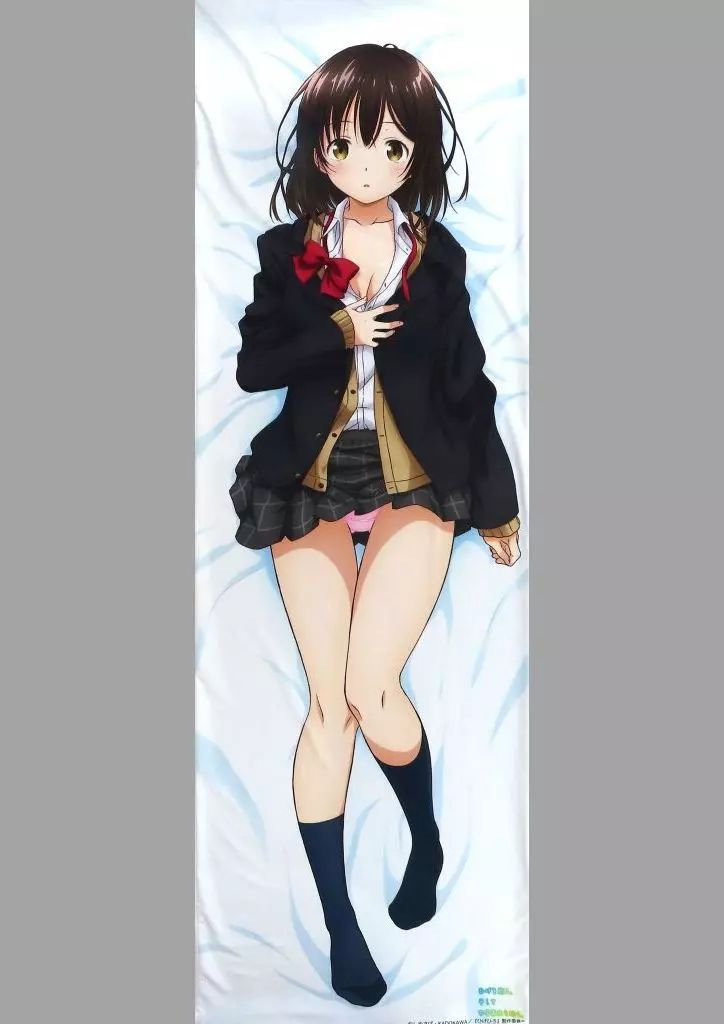 抱き枕カバー シーツ ブランケット 荻原沙優 抱き枕カバー 制服ver. ひげを剃る そして女子高生を拾う Mios
