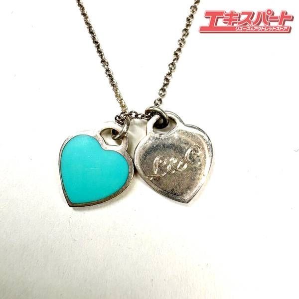 TIFFANY ティファニー ダブルハート ネックレス 湘南台店