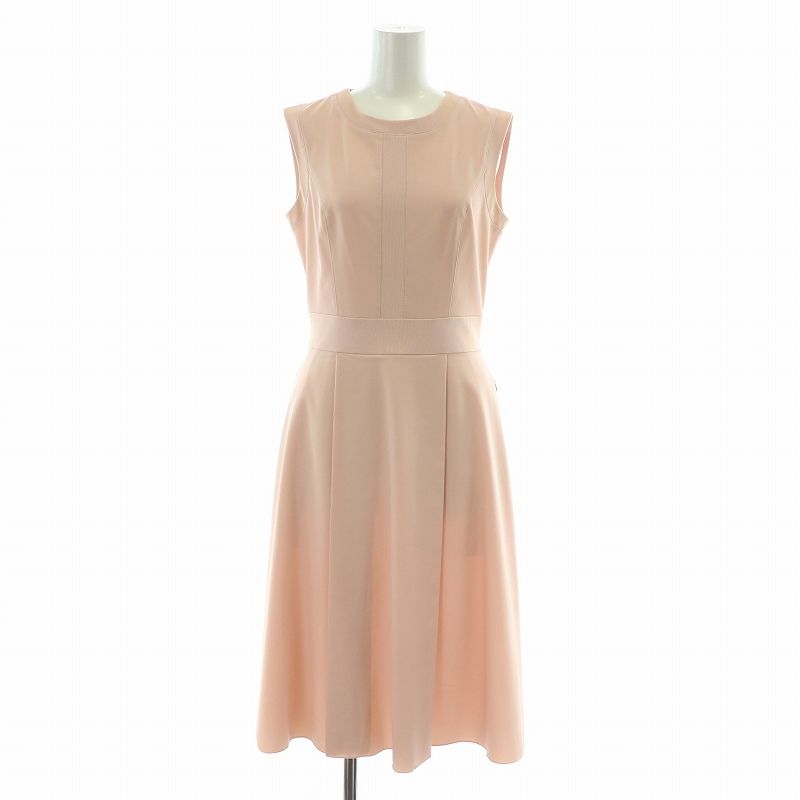 フォクシーニューヨーク Vネック ノースリーブ ワンピース ストレッチ  