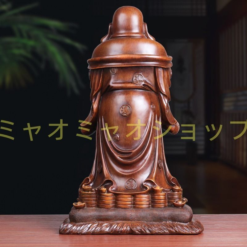 ✨セール✨アンティーク銅製仏像　開運商売繁盛の神様七福神　布袋尊様の座像 楽天市場】古美金調 布袋 像(金属製) 石板台座 付 ＜ 仏像 開運