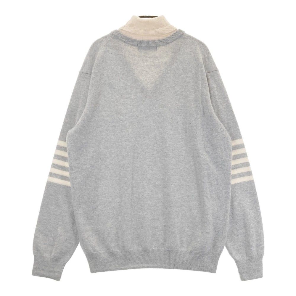 MARKu0026LONA マークアンドロナ　星柄　ニット　パンツ　メンズ　スター　XL マークアンドロナ ネイビー ロゴ入り セーター サイズ：M MARK\u0026LONA