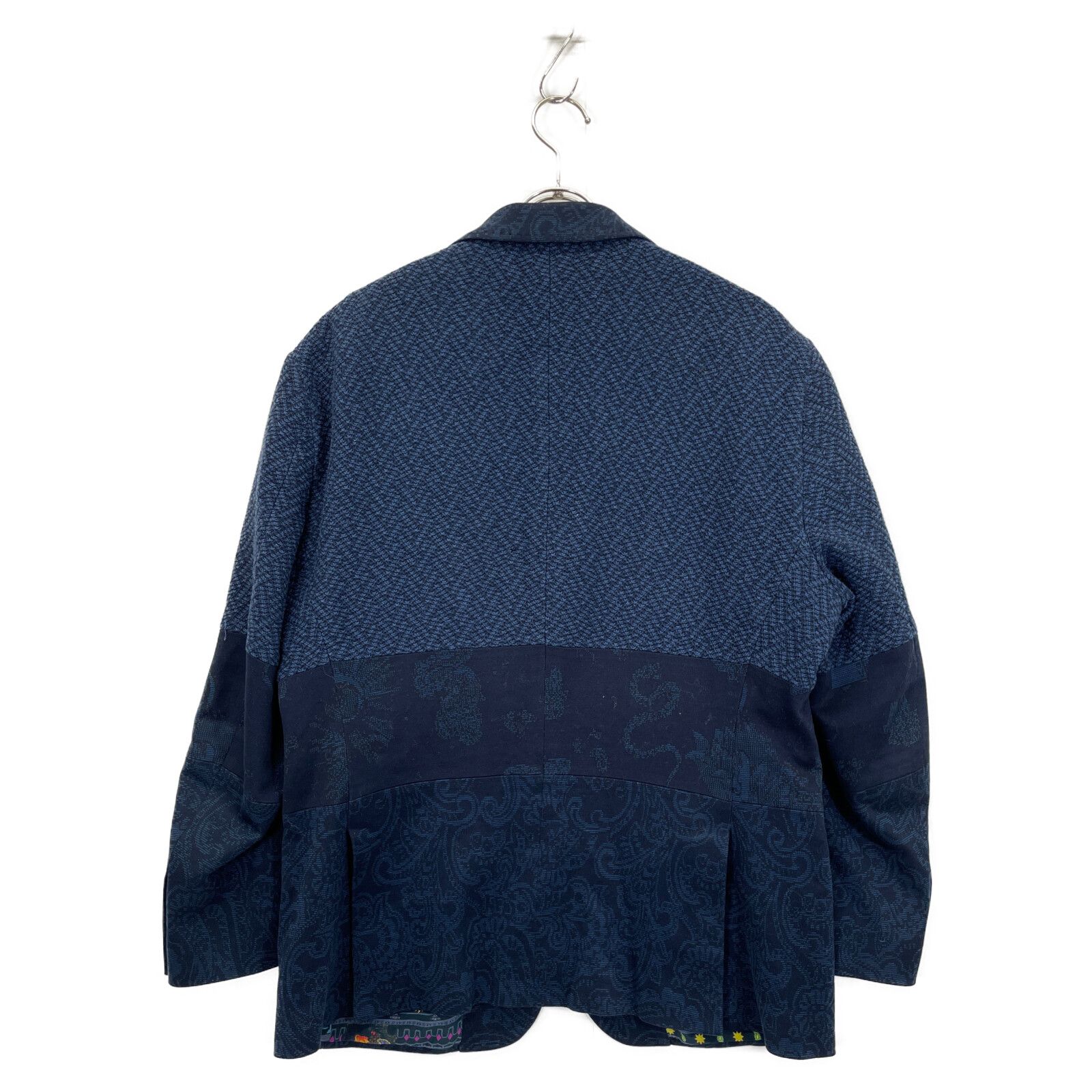 ETRO エトロ 181-1G111-1184 NUOVO JERSEY ﾍﾟｲｽﾞﾘｰ ｼﾝｸﾞﾙｼﾞｬｹｯﾄ