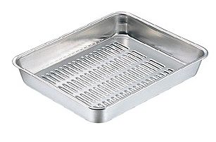 大屋製作所 18-8 水切バット クローバー 6枚取 入数：1枚 0271200
