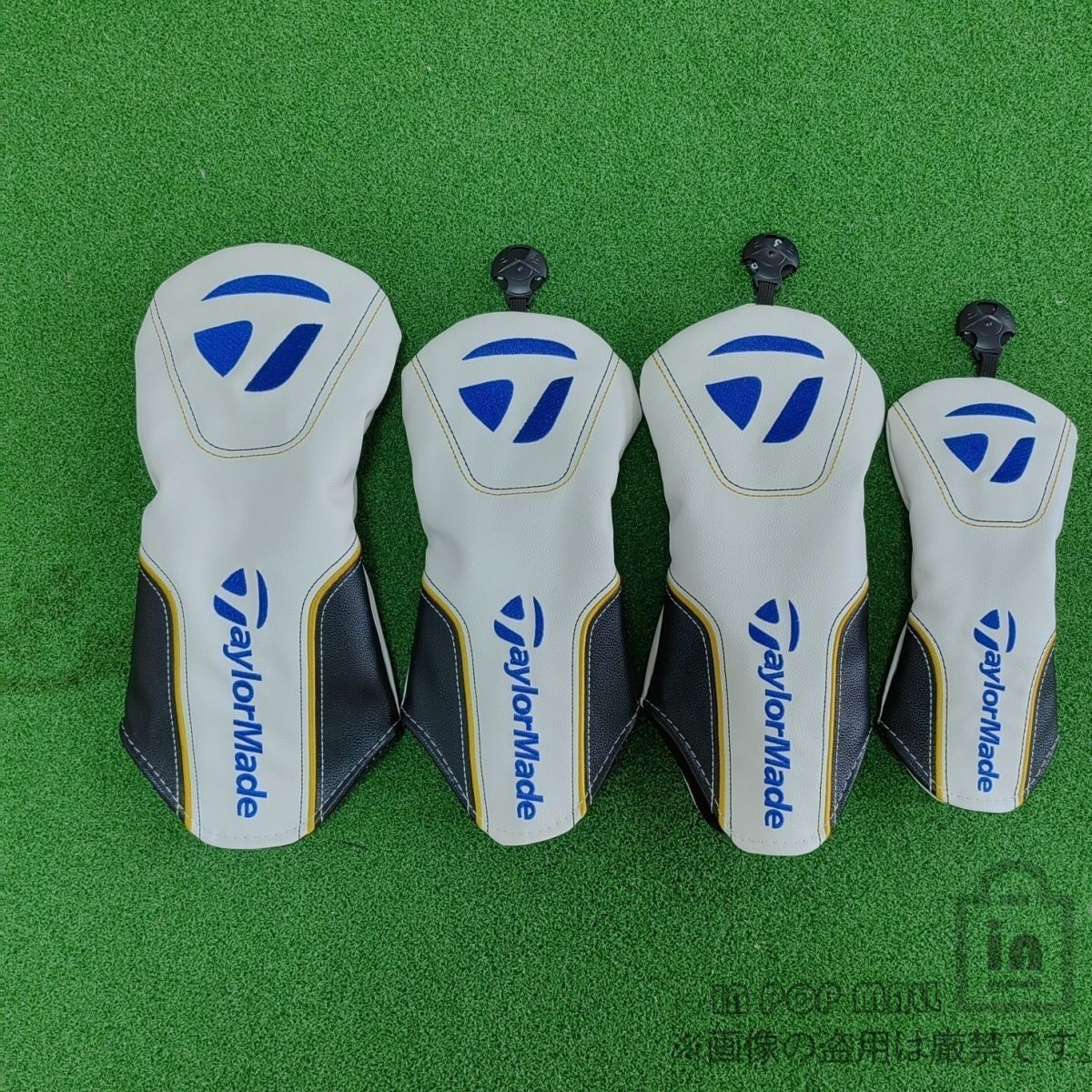 新品TaylorMadeテーラーメイド ヘッドカバー4点セット 新品