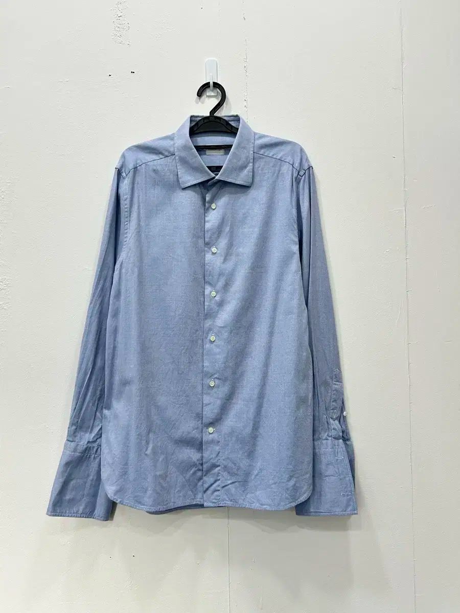 エルメネジル ド ゼニア ZEGNA ゼニア 袖口 シャツ 100 105 スリムフィット 44 サイズ