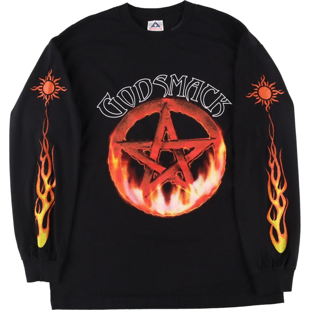 古着 ALSTYLE APPAREL ACTIVEWEAR GOD SMACK ゴッドスマック 両面 