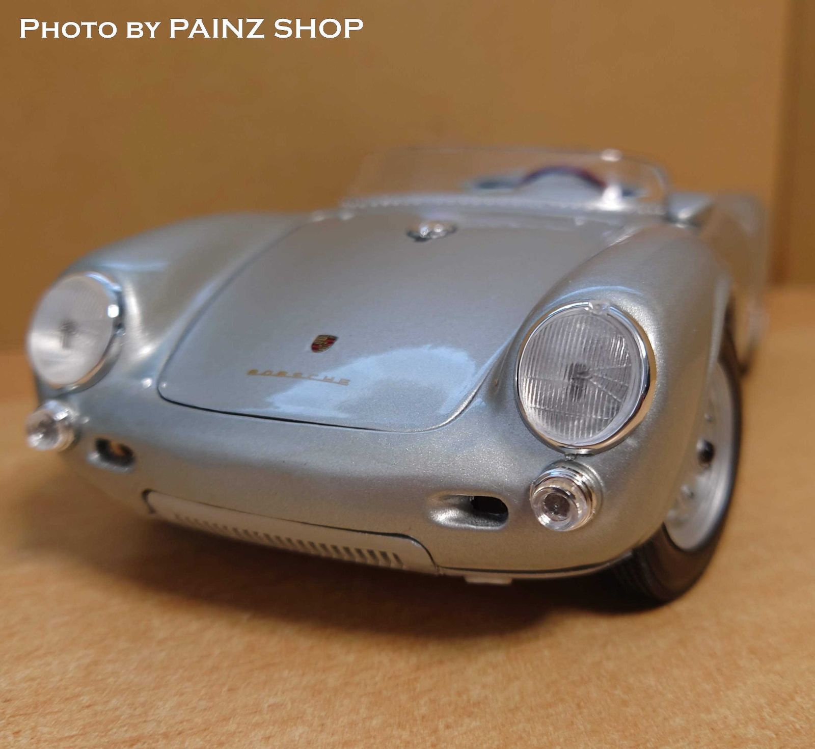 1/18 ポルシェ550A スパイダー 1955 シルバー Porsche - メルカリ
