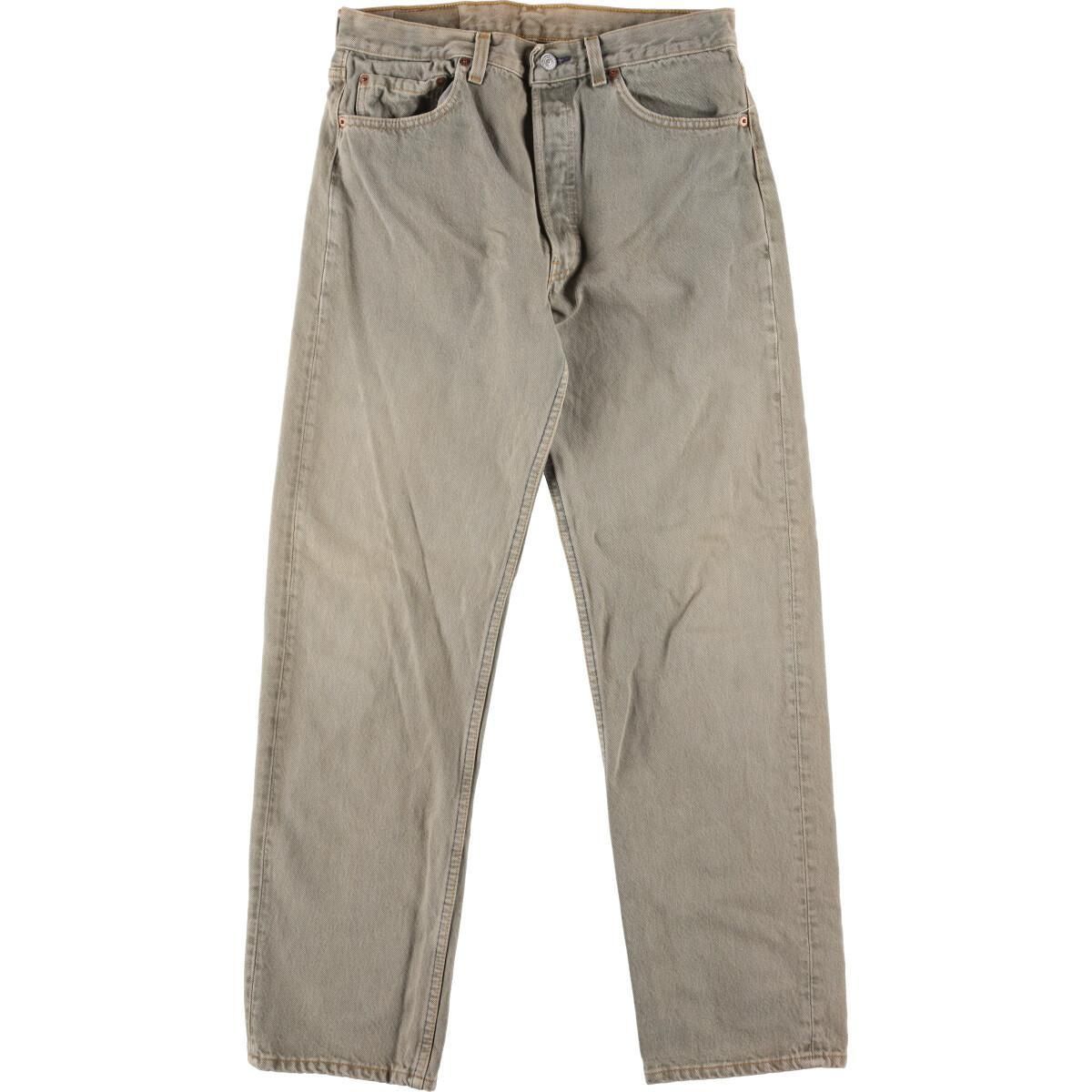古着 90年代 リーバイス Levi's 501 ストレートデニムパンツ USA製 メンズw33 ヴィンテージ/eaa306507