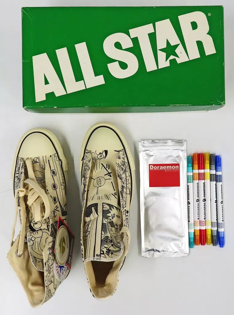 【中古】衣類 オールスター レトロ ハイカットスニーカー 24.0cm 「ドラえもん×CONVERSE」