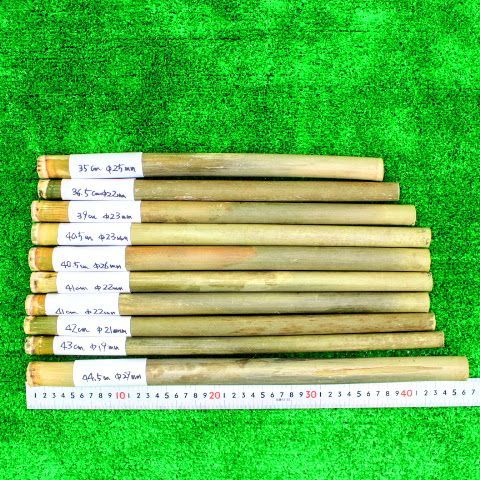 篠笛・ケーナ作りにも使える篠竹素材！節間35～44cm合計10本