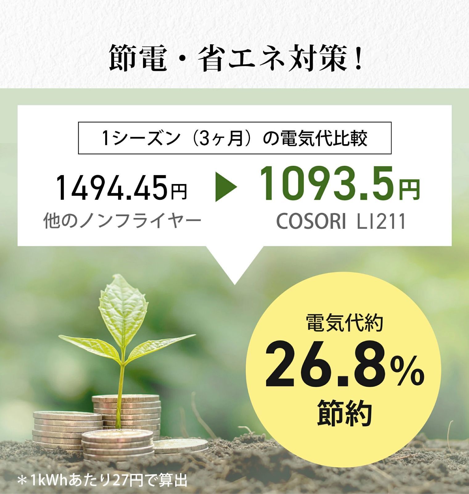オイル97％カット ヘルシー
