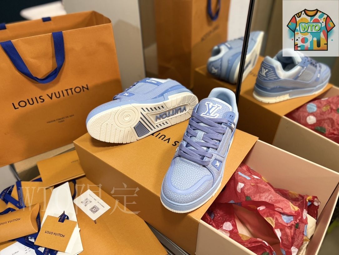 Louis Vuitton LV Trainer スニーカー カジュアルシューズ42