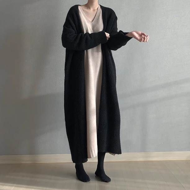 トップス アウター カーディガン ロング ロング丈 袖あり 長袖 Vネック 襟なし もこもこ モコモコ 前開き 厚手 かわいい 大人可愛い シンプル カジュアル 大人 おしゃれ かっこいい レトロ アジアン エスニック エキゾチック 大人女子 ラフ 柄 ダイヤ柄 秋 冬 10代 20代 30代 トップス アウター カーディガン ロング ロング丈 袖あり 長袖 Vネック