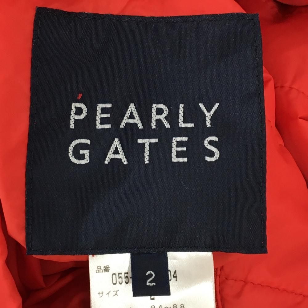 パーリーゲイツ 中綿リバーシブル2WAYスニード