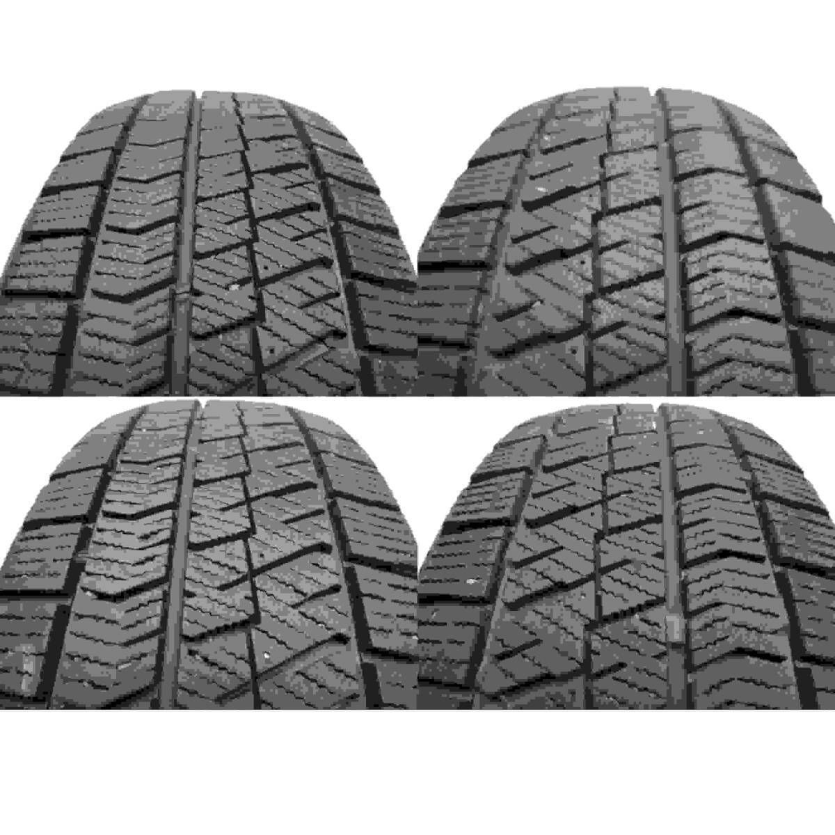 185|60R15 2021年製 冬用4本 7.5分山 ブリヂストン BLIZZAK VRX2 スタッドレス アクア フィット シエンタ タイヤ タイヤ 5383