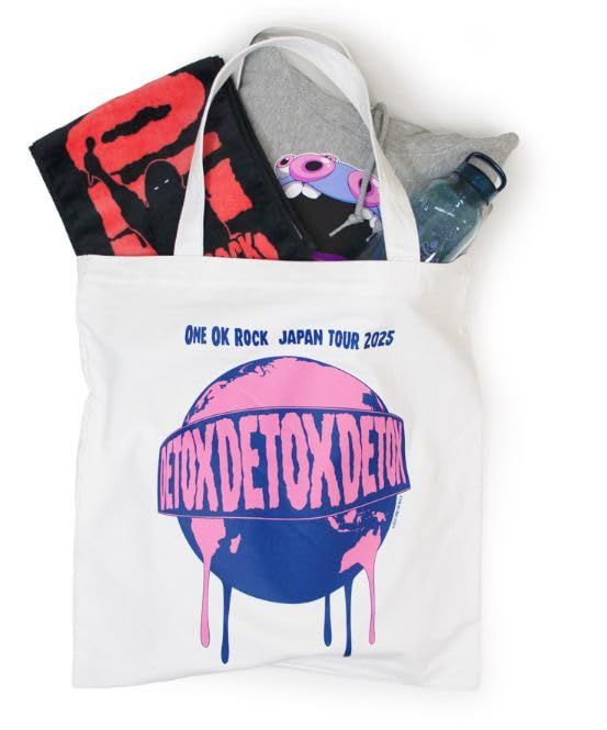 ワンオクロックdetox北米ツアー限定トートバック ONE OK ROCK DETOX JAPAN トートバッグ - メルカリ