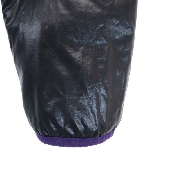 ナイキ リバーシブル 中綿 ジャケット L 黒／紫 NIKE ナイロン リップストップ地 レディース  【R221207】