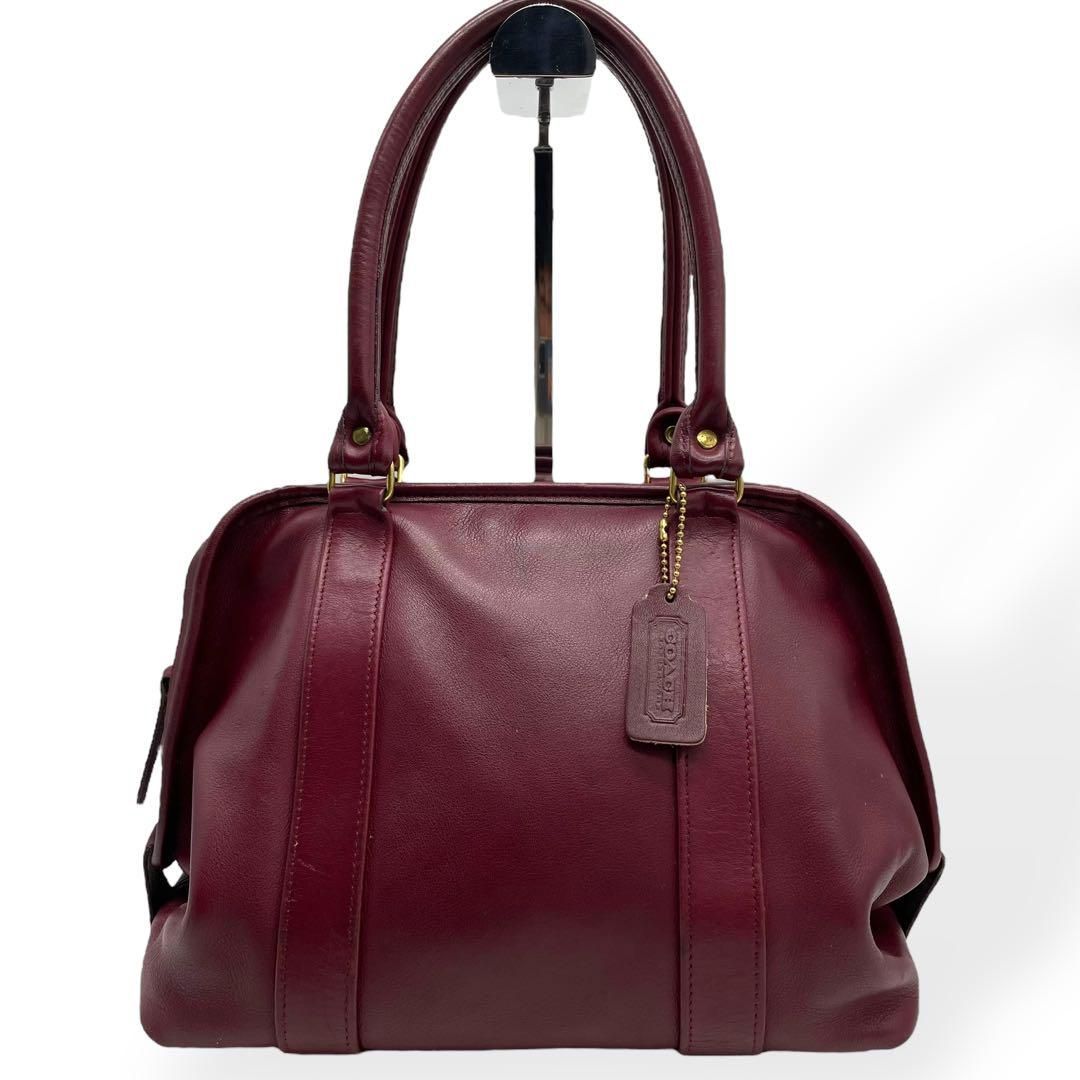 美品 COACH オールドコーチ ハンドバッグ 肩掛け USA レザー