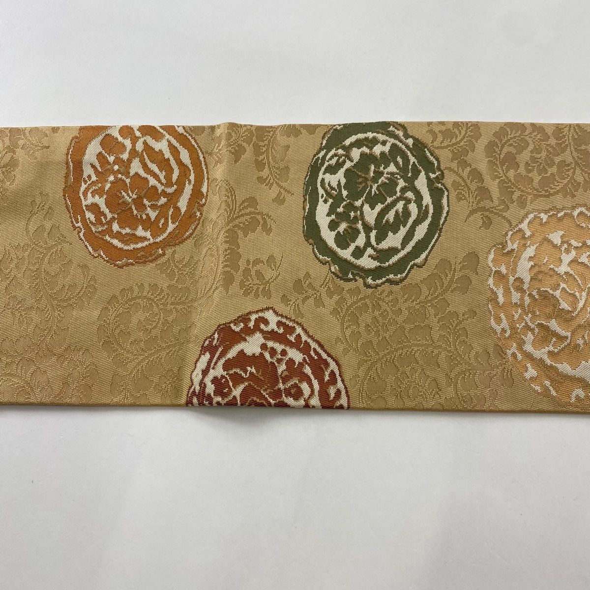 名古屋帯 美品 秀品 草花 鳥 山吹茶色 正絹 【中古】 - メルカリ