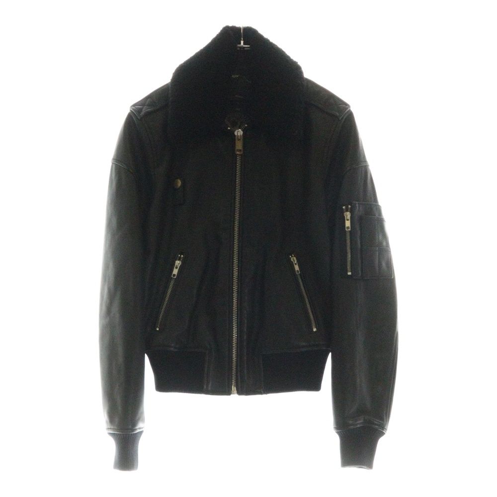 DIESEL ディーゼル レザージャケット フライトジャケット 襟ボア G1 DIESEL ディーゼル レザージャケット フライトジャケット 襟ボア G1