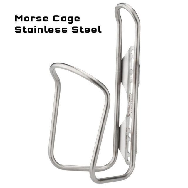WOLF TOOTH ウルフトゥース Morse Stainless Steel Bottle Cage ステンレス ボトルケージ